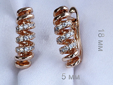 Серьги 18e00100-ZZ3701 фото Серьги - (артикул - 18e00100-ZZ3701)