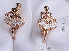 фото Серьги  fallon - (артикул - 18e01700-FF8363)